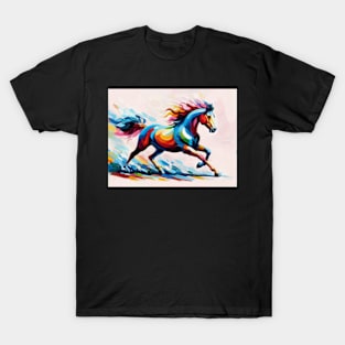 Horse Running T-Shirt